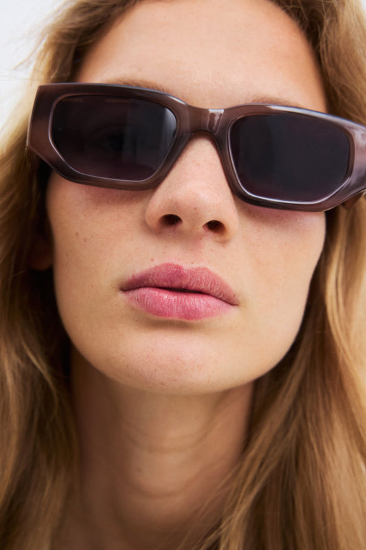 Rectangular Sunglasses with UV Protection